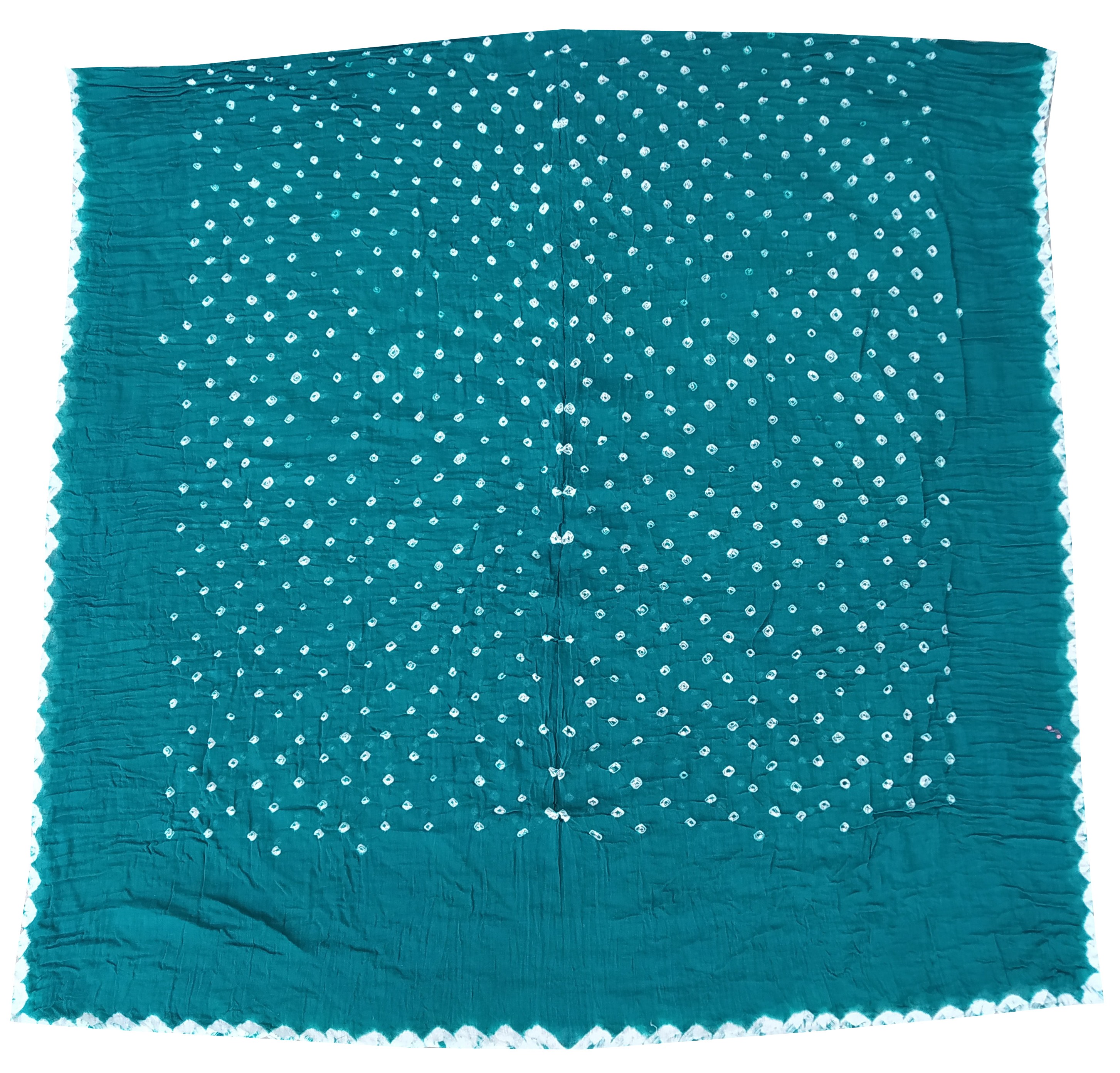 Sea Green Bandhani Dress - AHVAN Handicrafts