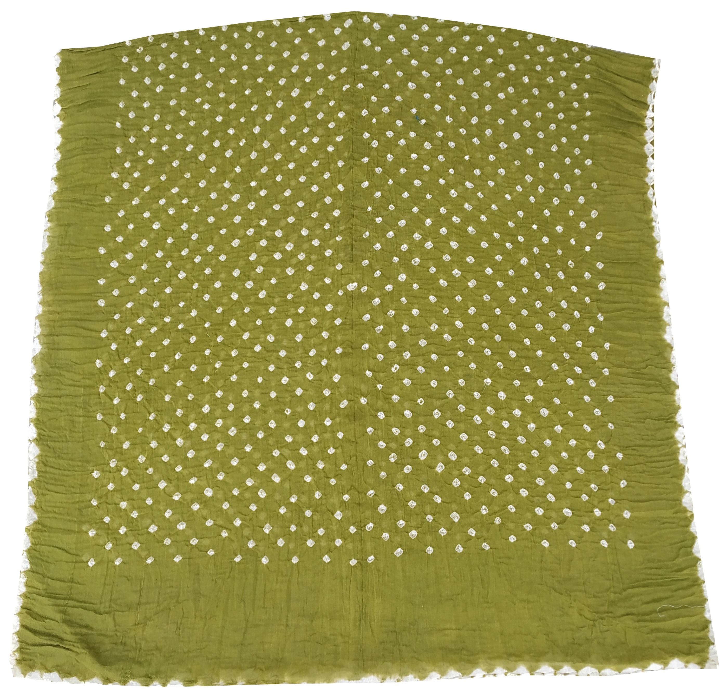 Parrot Green Bandhani Dress - AHVAN Handicrafts