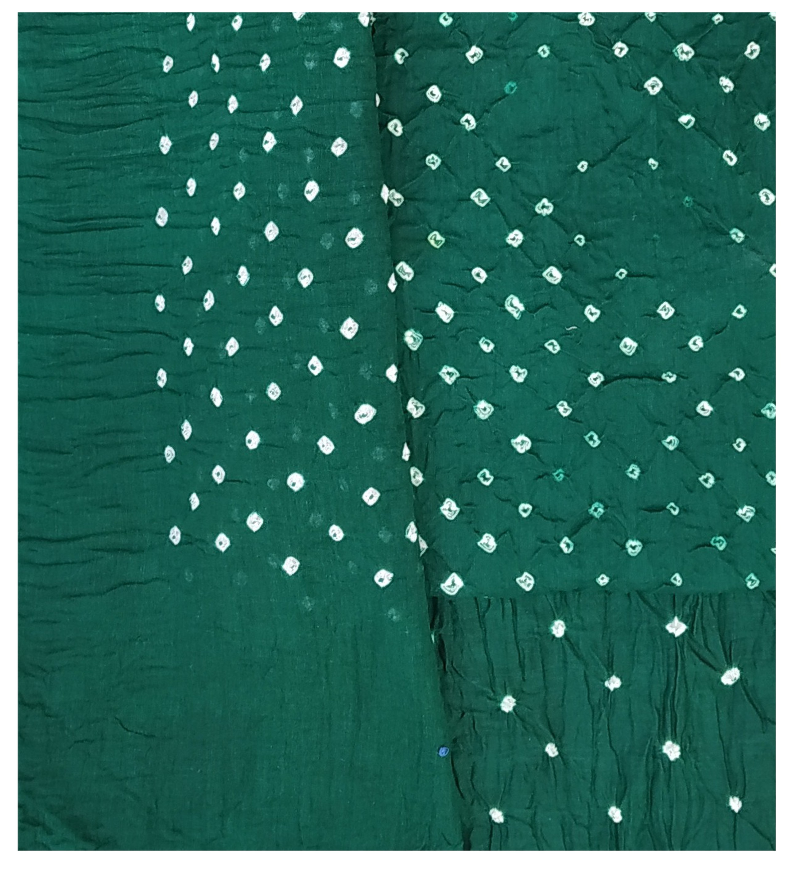 Green Bandhani Dress - AHVAN Handicrafts