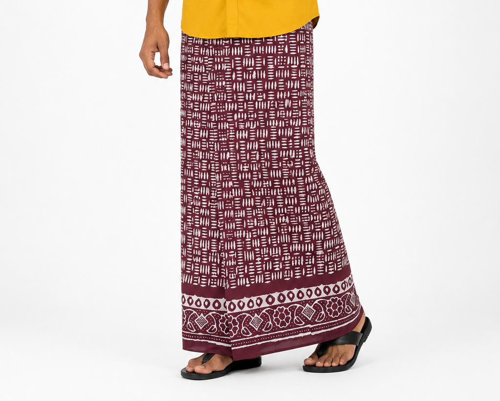 Cotton Batik Lungi - AHVAN Handicrafts